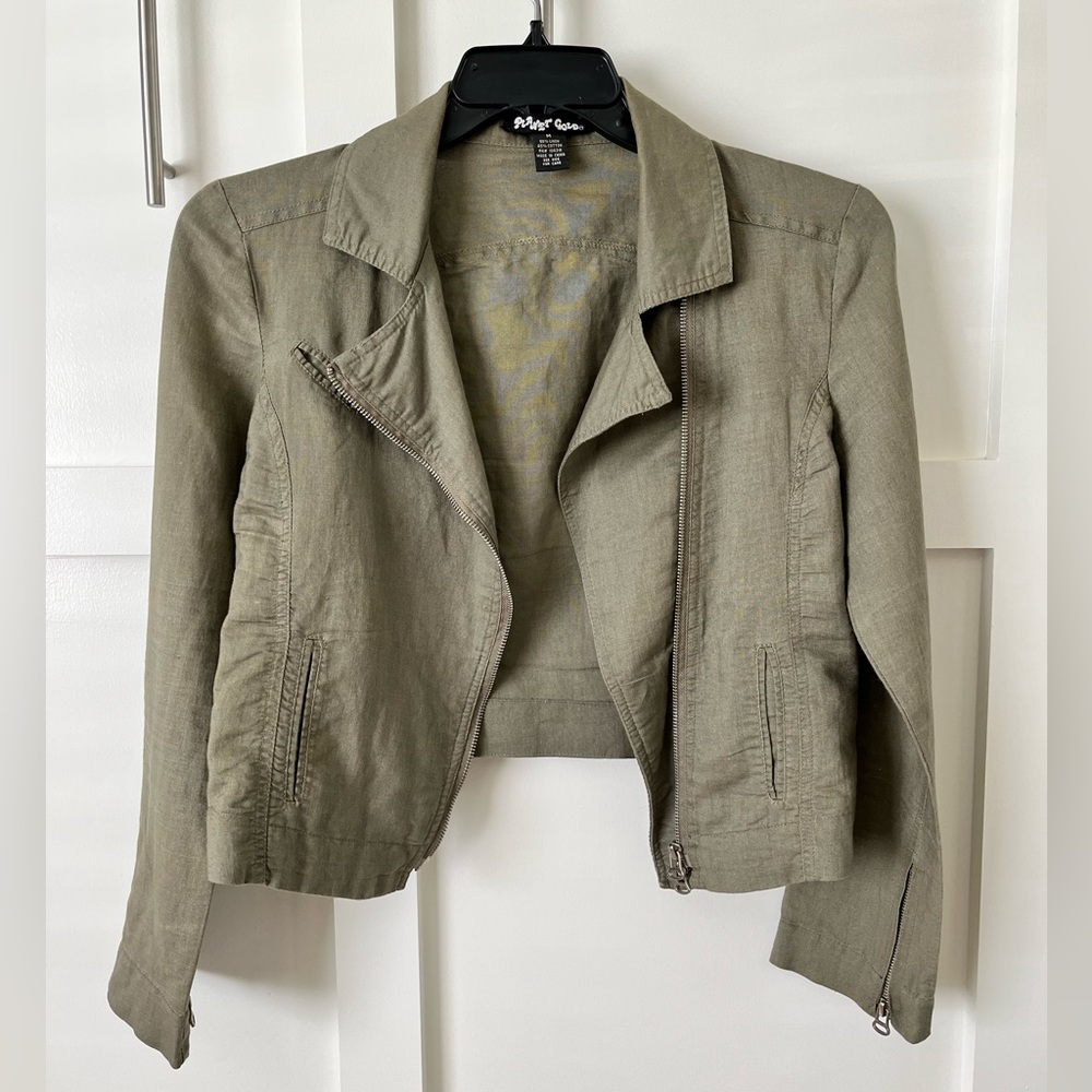 Planet Gold Moto Jacket